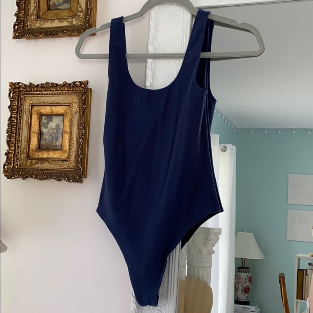 wilfred free leila navy bodysuit